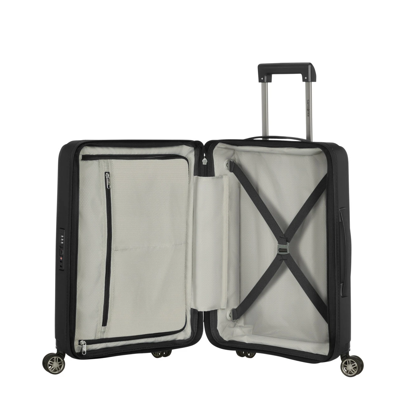 Samsonite Hi-Fi 4 Wheel Expandable Cabin Suitcase - 55cm 9 Samsonite Hi-Fi 4 Wheel Expandable Cabin Suitcase - 55cm - Image 7