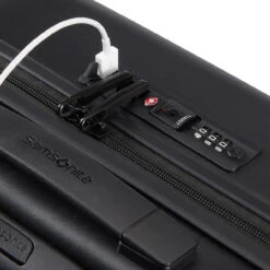 Samsonite Quadrix 2 Piece Luggage Set - 55cm & 75cm -Travel Luggage Store 138274 1041 QUADRIX SPINNER 5520 TECH CONNECTION 71968.1689863251