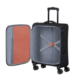 American Tourister Sun Break 4 Wheel Cabin Suitcase - 55cm -Travel Luggage Store 144831 1041 SUN BREAK SPINNER S TSA INTERIOR 06176.1684750407