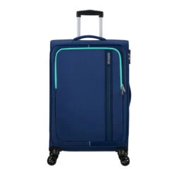 American Tourister Sea Seeker 4 Wheel Medium Suitcase - 68cm -Travel Luggage Store 146675 6636 SEA SEEKER SPINNER 6825 TSA FRONT 76223.1677070469