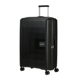 American Tourister Aerostep Expandable Large Suitcase - 77cm 29 American Tourister Aerostep Expandable Large Suitcase - 77cm -Travel Luggage Store 146821 1041 AEROSTEP SPINNER 7728 EXP TSA FRONT34 58039.1673037419