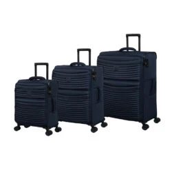 IT Luggage Precursor - Medium Plus (Dress Blues) -Travel Luggage Store 32424 HK12 2883A08DressbluesSSFrontpanel d0ac7945 a522 4f74 b071 d5f2f987ffbd