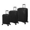 IT Luggage Spontaneous - 3pc Set (Black) -Travel Luggage Store 32559 HK15 2881 08BlackSSFrontpanel
