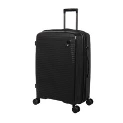 IT Luggage Spontaneous - 3pc Set (Black) 18 IT Luggage Spontaneous - 3pc Set (Black) -Travel Luggage Store 32559 HK15 2881 08BlackSSFrontpanel25in