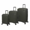 IT Luggage Spontaneous - 3pc Set (Olive Night) -Travel Luggage Store 32559 HK15 2881 08OlivenightSSFrontpane