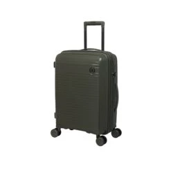 IT Luggage Spontaneous - 3pc Set (Olive Night) -Travel Luggage Store 32559 HK15 2881 08OlivenightSSFrontpanel19