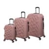 Ice Cap Plus - 3pc Set (Gossamer Pink) -Travel Luggage Store 32630 HK16 2528A08GossamerpinkSSFrontpanel 5fbd836c 15a3 425b bf4a 532691b94079