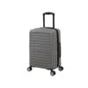 IT Luggage Eco-Protect - Cabin (Elephant Skin) -Travel Luggage Store 32759 UK16 2910E08GreyskinS735SSFrontpanel18.9in ad1dc537 c107 499b 86bf 9c1a54405831