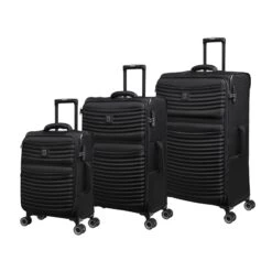 IT Luggage Precursor - 3pc Set (Black)