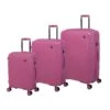 IT Luggage Spontaneous - 3pc Set (Azalea Pink) -Travel Luggage Store 32784 UK15 2881 08AzaleapinkSSFrontpanelwithoutpocket