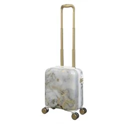 IT Luggage Sheen - Underseat (Gold Greyscale Marble) -Travel Luggage Store 32980 UK16 2269B08GoldgreyscalemarbleSSFrontpanel14.7infullyextended 9e778825 dada 4e7e 9164 c1127c29b342