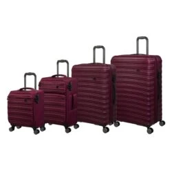 IT Luggage Fusional - Cabin (Dark Red) -Travel Luggage Store 32987A UK16 2920 08 32987B UK12 2920 08DarkredsS055SSSet1 d3591cd6 1db7 4d68 9638 38873e50f488