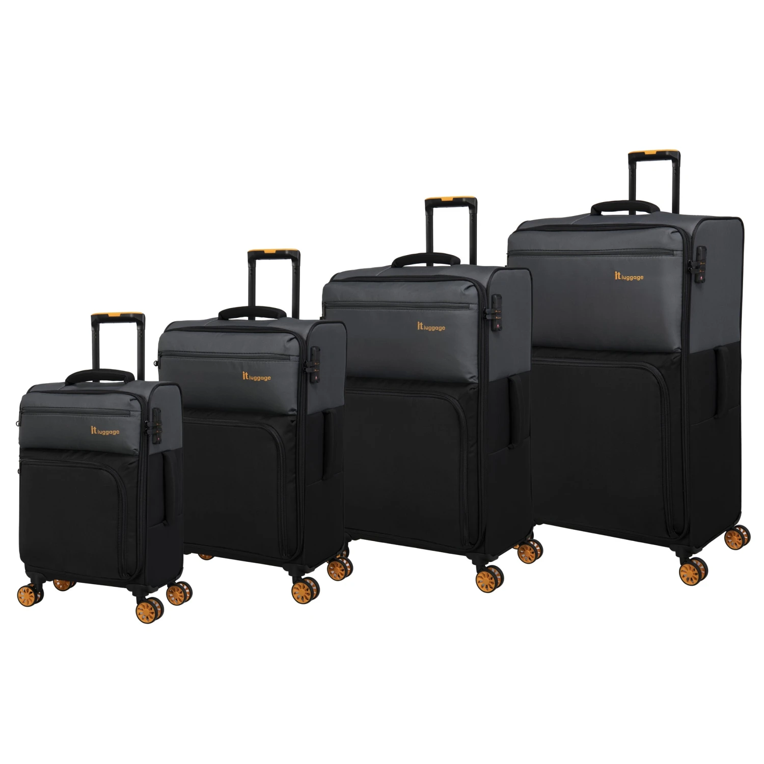 Duo-Tone - 4pc Set (Pewter & Black) 3 Duo-Tone - 4pc Set (Pewter & Black)