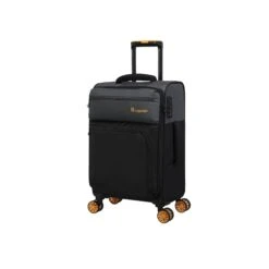 Duo-Tone - 4pc Set (Pewter & Black) 16 Duo-Tone - 4pc Set (Pewter & Black) -Travel Luggage Store 33080 UK12 1519B08Pewter BlackSSFrontpanel19.5in