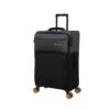 Duo-Tone - Medium (Pewter & Black) -Travel Luggage Store 33080 UK12 1519B08Pewter BlackSSFrontpanel23.4in a1ac7ff5 7b9e 4f4b 9cdb c8b130244a71