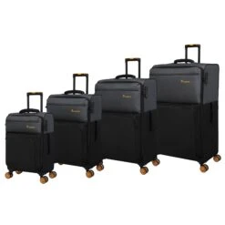 Duo-Tone - Cabin (Pewter & Black) -Travel Luggage Store 33080 UK12 1519B08Pewter BlackSSFrontpanel 45da94c5 a004 4ac8 bc28 0d0d596510f3