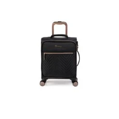 IT Luggage Bewitching - 5pc Set (Black) -Travel Luggage Store 33095 UK12 2686 08BlackSSFrontpaneldircetly15in