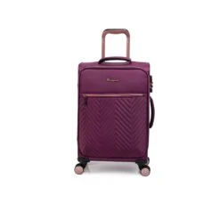 IT Luggage Bewitching - 5pc Set (Purple Potion) -Travel Luggage Store 33095 UK12 2686 08PurplepotionSSFrontpaneldirectly19.4in