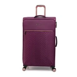 IT Luggage Bewitching - 5pc Set (Purple Potion) -Travel Luggage Store 33095 UK12 2686 08PurplepotionSSFrontpaneldirectly27.9in