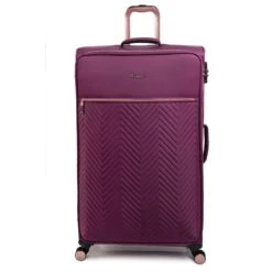 IT Luggage Bewitching - 5pc Set (Purple Potion) -Travel Luggage Store 33095 UK12 2686 08PurplepotionSSFrontpaneldirectly32.2in