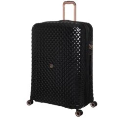 IT Luggage Glitzy - 5pc Set (Black) -Travel Luggage Store 33109 UK16 2888A08BlackSSFrontpanel31in 8553096a 70bc 4f13 bb02 f6627ea0ead7