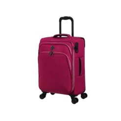 IT Luggage Trinary - Cabin (Viva Magenta) -Travel Luggage Store 33167 UK12 2875 08Magentablush Vivamagenta SSFrontpanel19.4in f687ed76 f0f9 4a8e ad1e ce995351f905