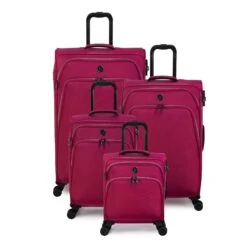 IT Luggage Trinary - Large (Viva Magenta) -Travel Luggage Store 33167 UK12 2875 08Magentablush Vivamagenta SSFrontpaneldirectly2 123d70ad 1416 4a7c b98d 00d4e319f82a