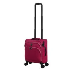 IT Luggage Trinary - Underseat (Viva Magenta) 20 IT Luggage Trinary - Underseat (Viva Magenta) -Travel Luggage Store 33167 UK12 2875 08Magentablush Vivamagenta SSFrontpanelwtihtrolleyextendedfully a60dc70b 2781 4ad4 8e62 92e0e1b21a70