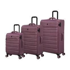 IT Luggage Census - Medium (Nostalgia Rose) -Travel Luggage Store 33170 UK12 3051 08NostalgiaroseSSFrontpanel 838d86cf 1c22 4a5a a8c8 76a620b68649