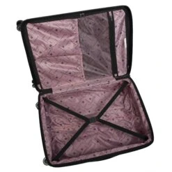 IT Luggage Indulging II - 4pc Set (Moo Cow Print) -Travel Luggage Store 33198 UK16 3039A08Moocowblack whiterepeatprintSSInterior d3c2227c b690 40a4 9eab 98f152b58d19