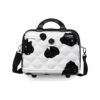 IT Luggage Indulging - Vanity Case (Moo Cow Print) -Travel Luggage Store 33198 UK16 3039A15Moocowblack whiterepeatprintSSFrontpaneldirectly 0fb28d02 2ab5 4c18 b1cd a7bd2f80d241