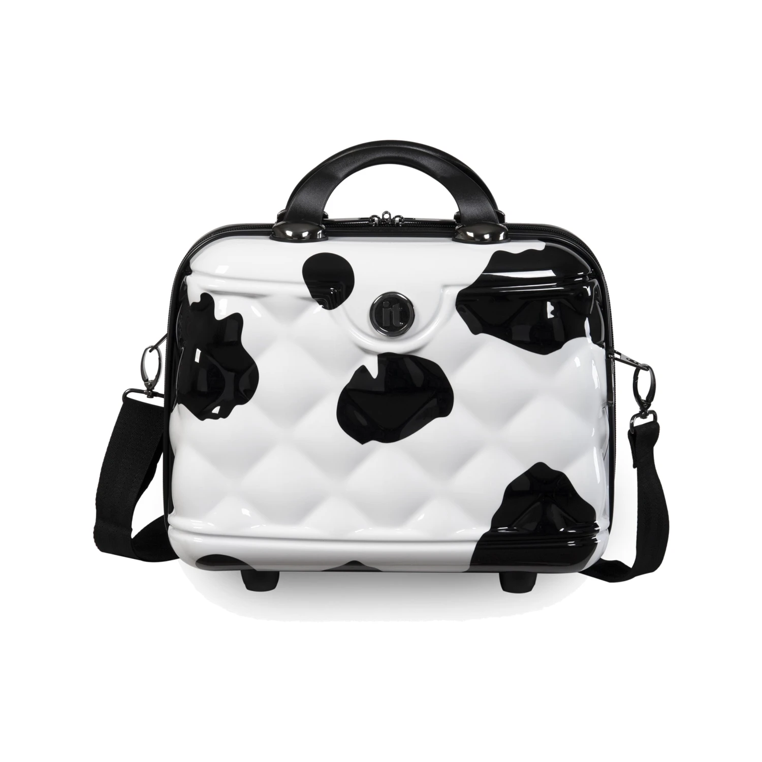IT Luggage Indulging - Vanity Case (Moo Cow Print) 3 IT Luggage Indulging - Vanity Case (Moo Cow Print)