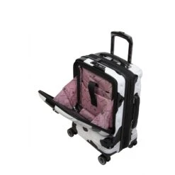 IT Luggage Indulging II - 4pc Set (Moo Cow Print) -Travel Luggage Store 33199 UK16 3039A08Moocowblack whiterepeatprintSSPocketinterior 6ab2db5e 54ed 42eb 8f85 b35433cf67ea