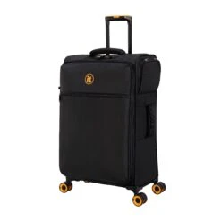 Simultaneous - Medium (Black) -Travel Luggage Store 33202 UK12 2900 08BlackSSFrontpanel24in d0196b38 b63d 49b9 ab25 df51b8451170