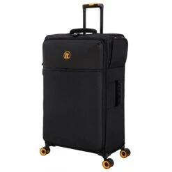 Simultaneous - 3pc Set (Black) -Travel Luggage Store 33202 UK12 2900 08BlackSSFrontpanel28in
