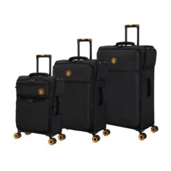 Simultaneous - Large (Black) -Travel Luggage Store 33202 UK12 2900 08BlackSSFrontpanel 2ac2f874 e08d 47fe a958 922a1e08ff70