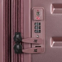 Prosperous - 3pc Set (Metallic Pink) -Travel Luggage Store 60866 US16 2379 08Metallicpink S832SSTSAlock