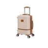 IT Luggage Replicating - Cabin (Cream) -Travel Luggage Store 61284 US16 2632 08ButtercreamS176SSFrontpanel18.5in