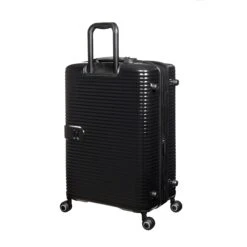 IT Luggage Helixian - 3pc Set (Black) -Travel Luggage Store 61334 US16 2842 08BlackS001SSBackpanel
