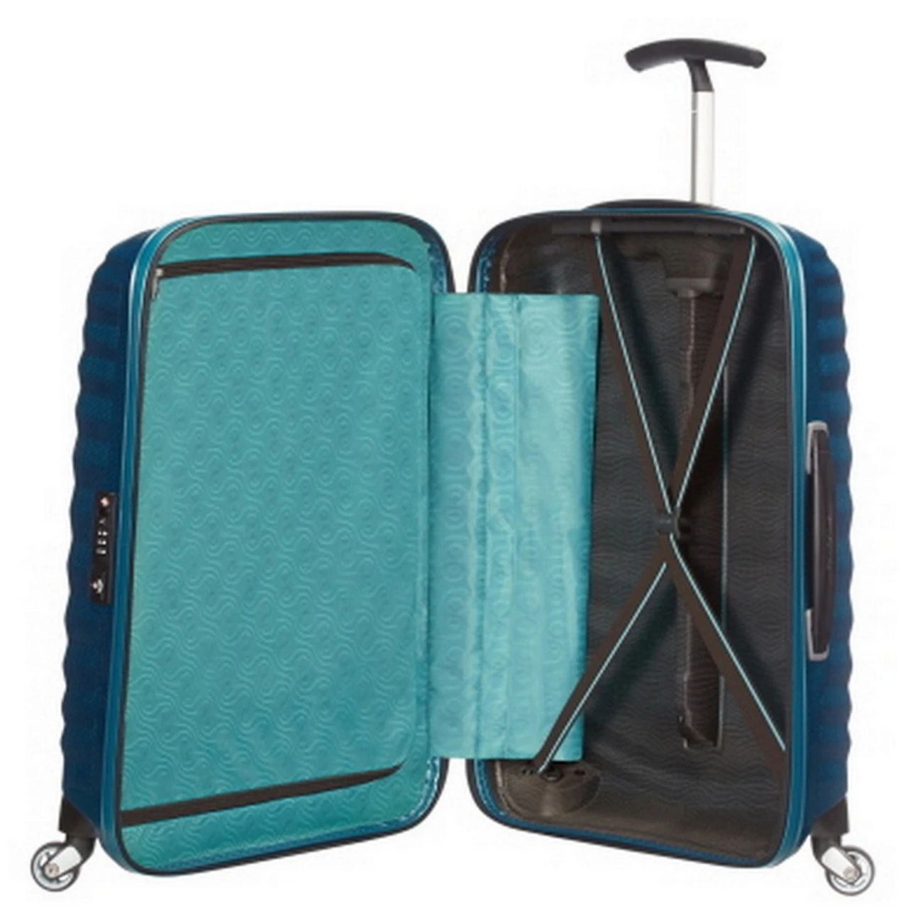 Samsonite Lite-Shock 4 Wheel Medium Suitcase - 69cm 7 Samsonite Lite-Shock 4 Wheel Medium Suitcase - 69cm - Image 5