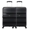American Tourister Bon Air 2 Piece Luggage Set - 66cm X 2 -Travel Luggage Store American Tourister Bon Air 59423x2 Black Front 00411.1680177527