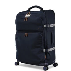 Joules Coast 4 Wheel Large Suitcase - 76cm -Travel Luggage Store JLS5001 002 Large Trolley Case 4W French Navy 2 21760.1695122149