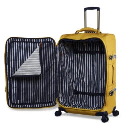 Joules Coast 4 Wheel Large Suitcase - 76cm -Travel Luggage Store JLS5001 003 Large Trolley Case 4W Antique Gold 3 54694.1695122155
