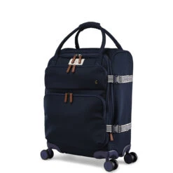 Joules Coast 4 Wheel Cabin Suitcase - 54cm -Travel Luggage Store JLS5003 002 Cabin Trolley Case 4W French Navy 2 67632.1695121073