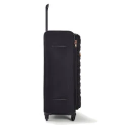 Rock Jewel 4 Wheel Large Suitcase - 80cm -Travel Luggage Store Large Suitcase Jewel Black TR 0207 BL 3 02352.1673948296