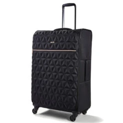 Rock Jewel 4 Wheel Large Suitcase - 80cm -Travel Luggage Store Large Suitcase Jewel Black TR 0207 BL 5 28228.1673948299
