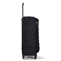 Rock Jewel 4 Wheel Medium Suitcase - 70cm 25 Rock Jewel 4 Wheel Medium Suitcase - 70cm -Travel Luggage Store Medium Suitcase Jewel Black TR 0207 BL 3 91337.1673947703