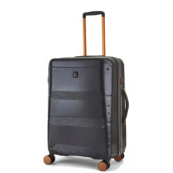 Rock Mayfair 4 Wheel Expandable Medium Suitcase - 65cm -Travel Luggage Store Medium Suitcase Mayfair Charcoal TR 0238 Main 37578.1686734556