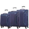 American Tourister Holiday Heat 3 Piece Luggage Set - 55cm, 67cm & 79cm 2 American Tourister Holiday Heat 3 Piece Luggage Set - 55cm, 67cm & 79cm -Travel Luggage Store Navy Set 75461.1674566545