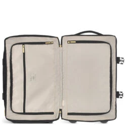 Radley Causeway Row 2 Wheeled Cabin Duffle - 55cm -Travel Luggage Store Radley Causeway Row Wheeled Duffle Small Interior Black 68450.1692113208